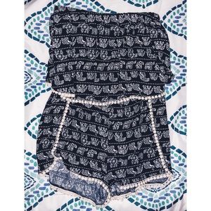 Rue 21, Elephant Strapless Romper